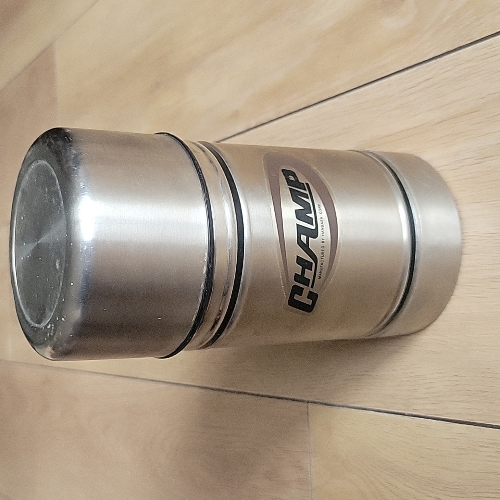Champ Old Stock Hot Cold  0.5 L Thermos Vacuum Bottle Stainless Steel